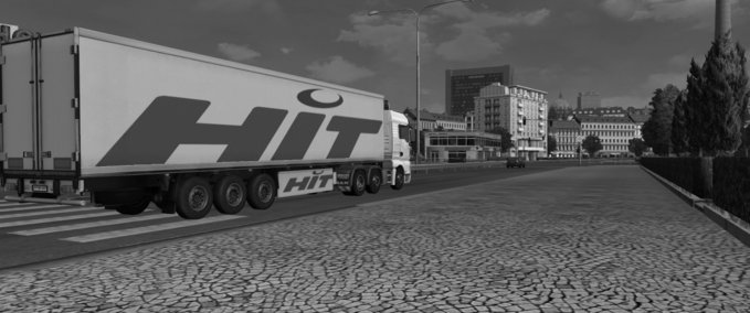 Skins Hit trailer Eurotruck Simulator mod