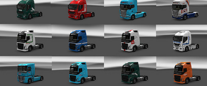 Skins Truck Eurotruck Simulator mod