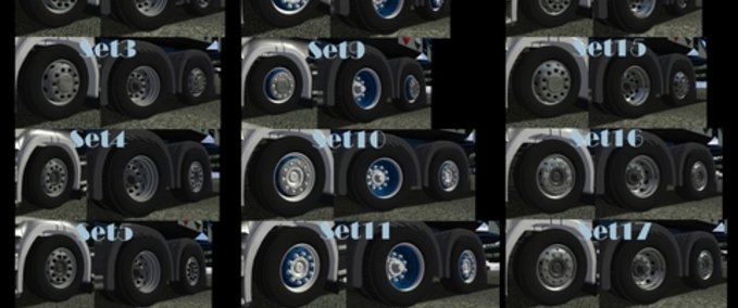 Sonstige Ventyres Costum Wheels SCANIA  Eurotruck Simulator mod