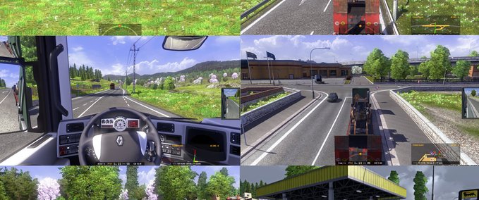 Mods Frühling Mod Eurotruck Simulator mod