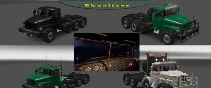 Trucks Ural 43202  Eurotruck Simulator mod