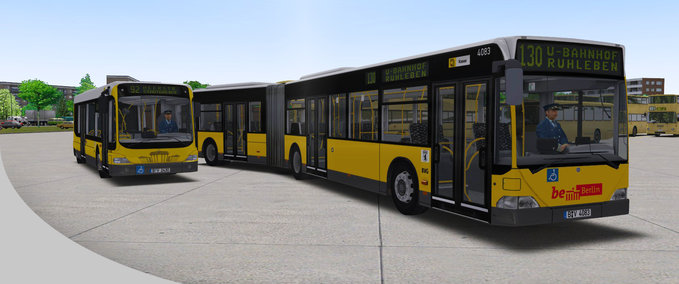 New buses Mercedes Benz O530 O530 O520 G OMSI 2 mod