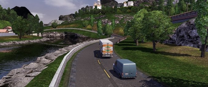 Maps Project MHE Eurotruck Simulator mod