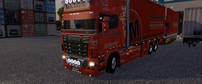 Trucks SCANIA Mulgrew Eurotruck Simulator mod