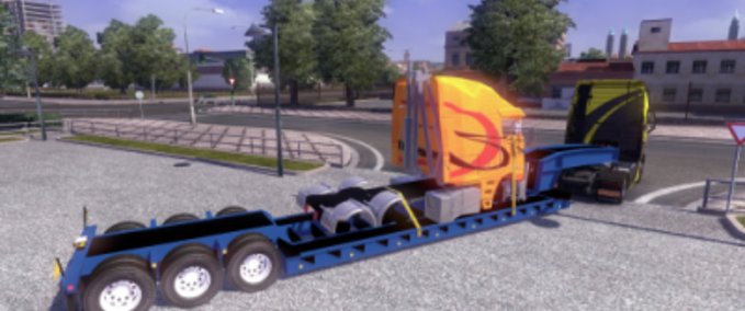 Trailer Truck With Disassembled Mod Image