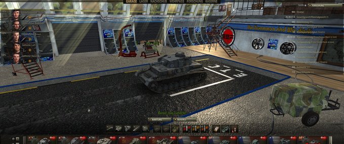 Hangar Premium Hangar ETC World Of Tanks mod