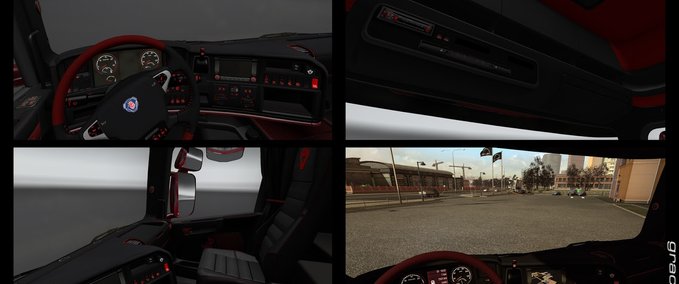 Interieurs Scania V8 Streamline Eurotruck Simulator mod