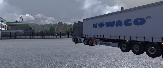 Skins Nowaco trailer Eurotruck Simulator mod