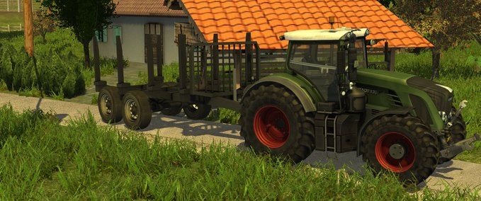 Tandem Forestry trailer Landwirtschafts Simulator mod