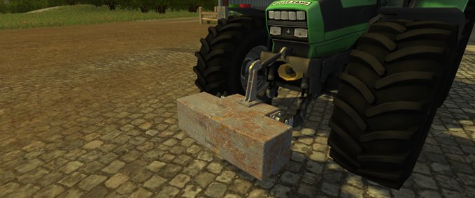 Gewichte 2500Kg Frontgewicht Landwirtschafts Simulator mod