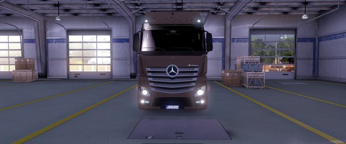 Mercedes Merceses Mp4 PDF  Eurotruck Simulator mod