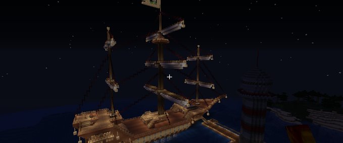 Maps Piratenschiff Minecraft mod