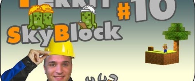 Maps LPmitKev SkyBlock Hilfe Schneegolemfarm Minecraft mod