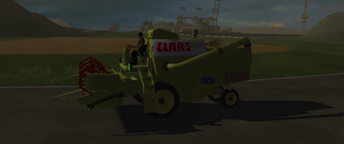 Claas lizard mit claas skin Landwirtschafts Simulator mod