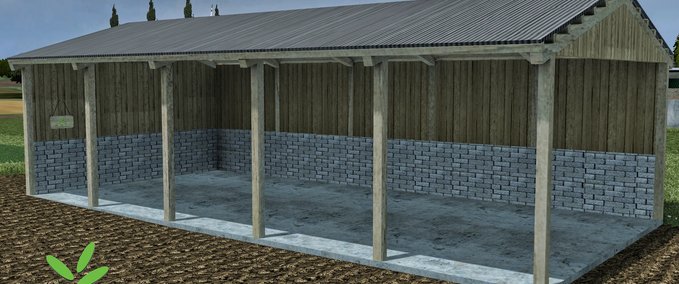 Gebäude Ballenlager Landwirtschafts Simulator mod
