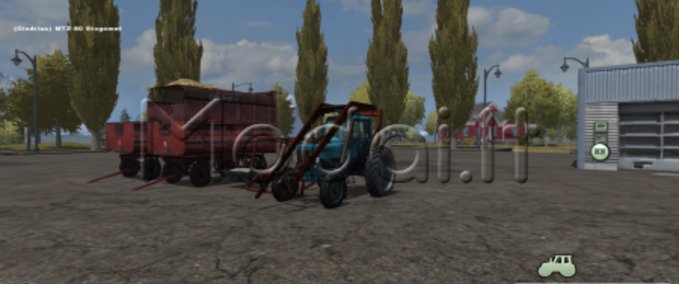 MTZ / MTS MTZ stogomet PTS furgon Pack Landwirtschafts Simulator mod