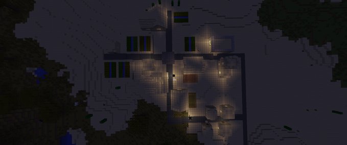 Minecraft Stadt  Mod Image
