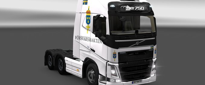 Skins Volvo FH16 Försvarsmakten  Eurotruck Simulator mod
