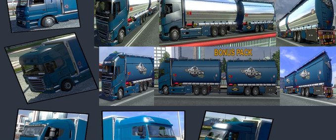 Trucks  BDF Tandem Truck Pack Eurotruck Simulator mod
