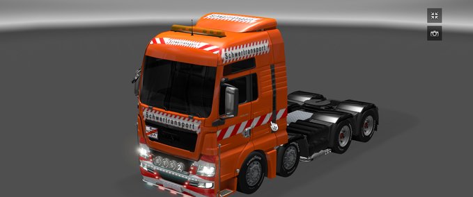 Skins Schwerlasttransport MAN TGX Eurotruck Simulator mod