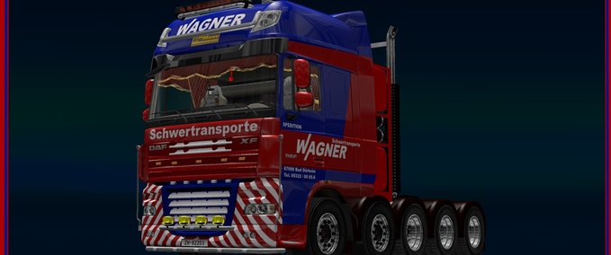DAF Daf  XF WAGNER 5  Eurotruck Simulator mod