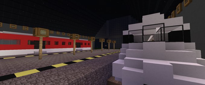 Maps Bahnhof Minecraft mod