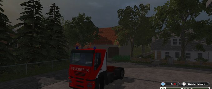 Feuerwehr Iveco Stralis Landwirtschafts Simulator mod