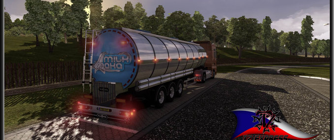 Trailer SCS Food Cistern  Eurotruck Simulator mod
