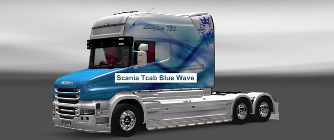 Scania Scania Tcab Blue Wave Eurotruck Simulator mod