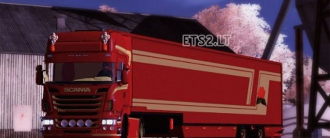 Scania Scania R500 FLEURS  Eurotruck Simulator mod
