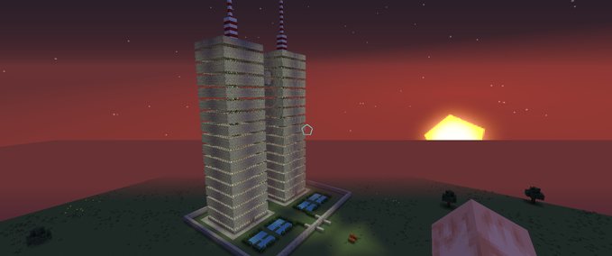Maps Wolkenkratzer Map Minecraft mod