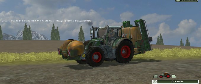 Spritzen & Dünger Amazone UF mit Fronttank Landwirtschafts Simulator mod