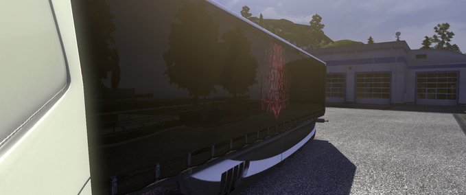 Trailer Stay alive trailer Eurotruck Simulator mod