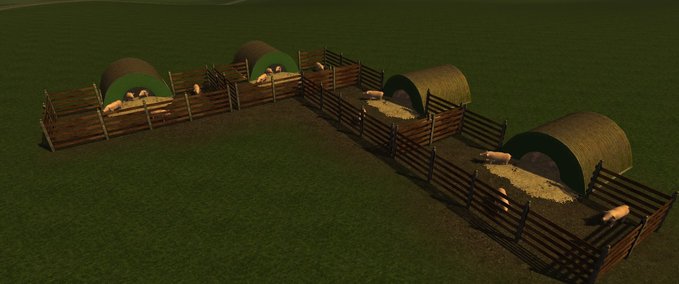 Platzierbare Objekte Pig House Landwirtschafts Simulator mod