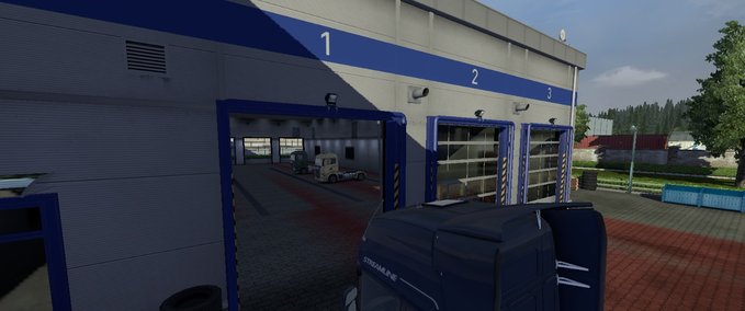 Mods Garage Offen Eurotruck Simulator mod