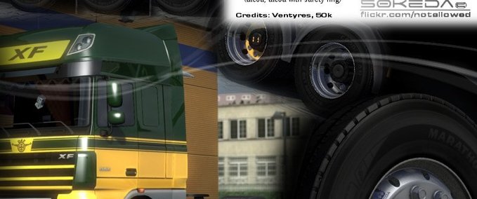 Mods ALCOA wheels pack Eurotruck Simulator mod