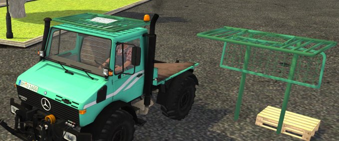 Tools Forstkaefig Unimog 1200 1600  Landwirtschafts Simulator mod