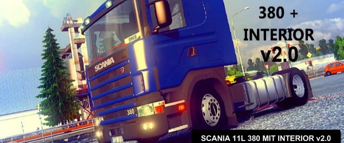 Scania Scania 114L 380 Interior  Eurotruck Simulator mod