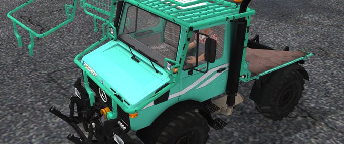 Tools Forestry cage Unimog BM Farming Simulator mod