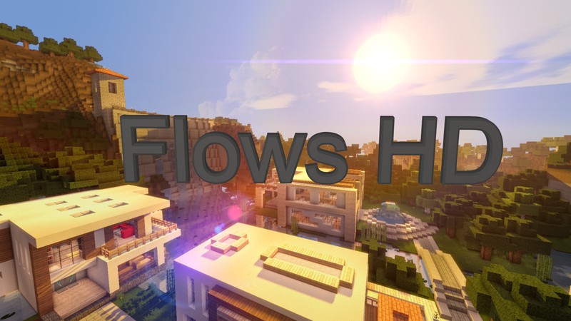 Minecraft: Flows HD Texture Pack v 1.7.2 1.7.4 Texture 