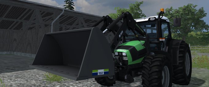 Frontlader Deutz Fahr Schaufel Landwirtschafts Simulator mod
