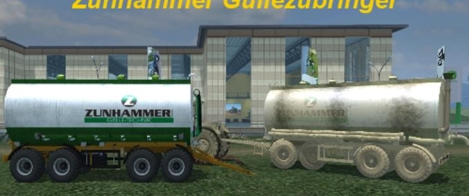 Güllefässer Zunhammer Guelletrailer  Landwirtschafts Simulator mod
