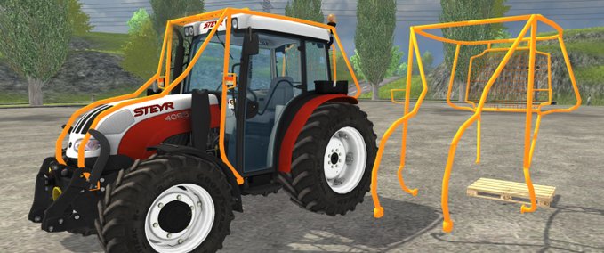 Tools Forstkaefig für Steyr 4095 Landwirtschafts Simulator mod