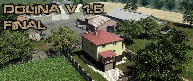 Maps Kujawska Village Farming Simulator mod