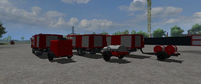 Feuerwehr DDR Feuerwehr Pack Landwirtschafts Simulator mod