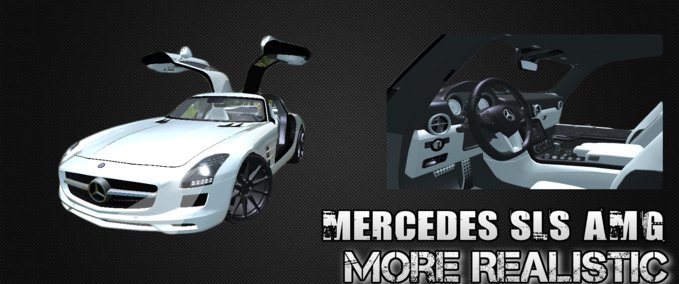 PKWs Mercedes SLS AMG Landwirtschafts Simulator mod