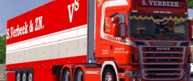 Trailer S Verbeek ZN Schmitz Eurotruck Simulator mod