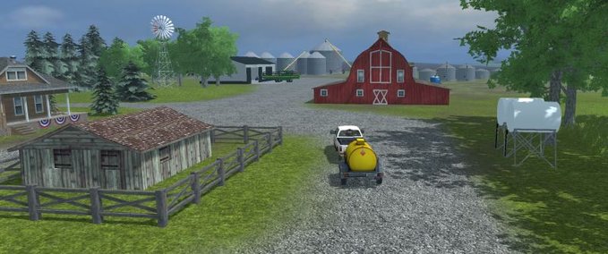 Maps KernStadt American Edit Landwirtschafts Simulator mod