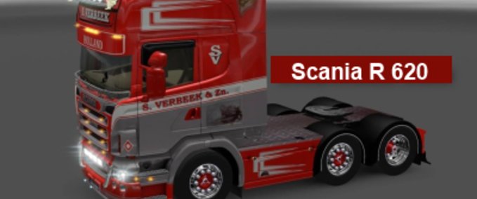 Scania Scania R 620 Stijns  Eurotruck Simulator mod