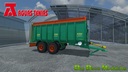 Aguas-tenias-manure-spreader-tandem